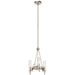 Kichler Canada - Three Light Mini Chandelier - Telan - White Washed Wood- Union Lighting Luminaires Decor
