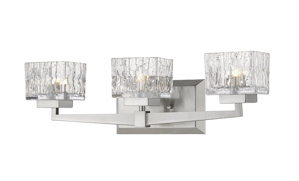Z-Lite Canada - Three Light Vanity - Rubicon - Brushed Nickel- Union Lighting Luminaires Decor