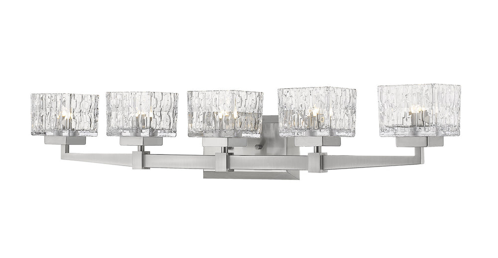 Z-Lite Canada - Five Light Vanity - Rubicon - Brushed Nickel- Union Lighting Luminaires Decor