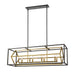 Z-Lite Canada - Eight Light Linear Chandelier - Euclid - Olde Brass + Bronze- Union Lighting Luminaires Decor
