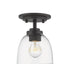Z-Lite Canada - One Light Flush Mount - Ashton - Bronze- Union Lighting Luminaires Decor