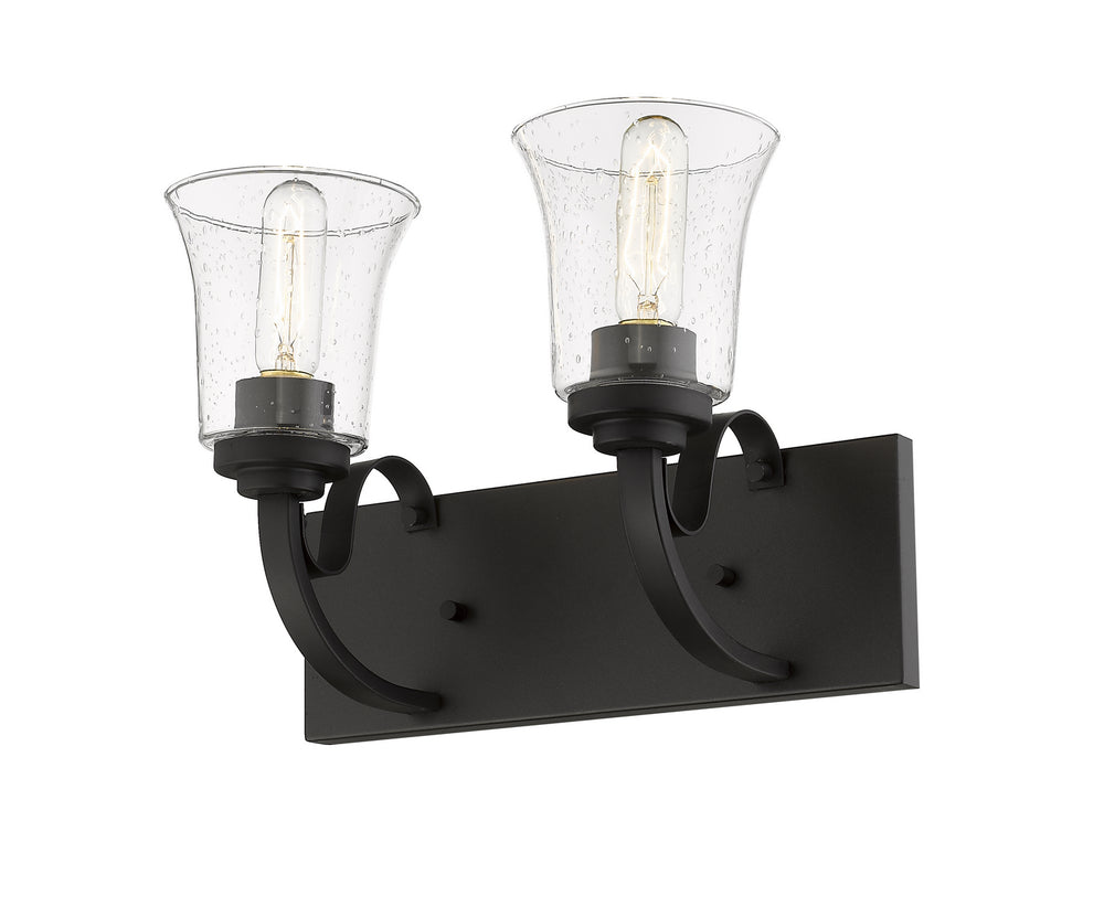 Z-Lite Canada - Two Light Vanity - Halliwell - Bronze- Union Lighting Luminaires Decor