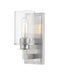 Z-Lite Canada - One Light Wall Sconce - Savannah - Brushed Nickel- Union Lighting Luminaires Decor