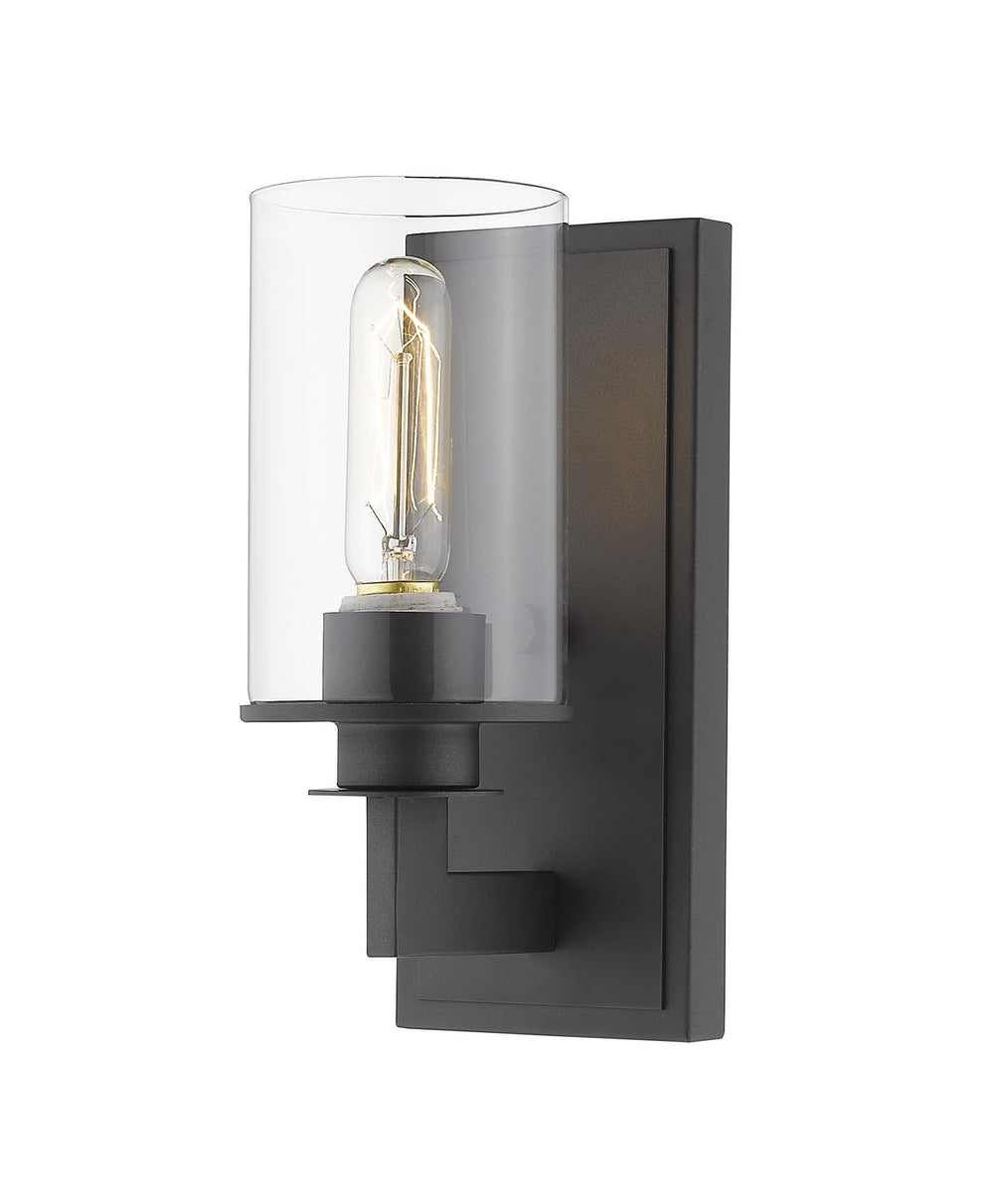 Z-Lite Canada - One Light Wall Sconce - Savannah - Bronze- Union Lighting Luminaires Decor