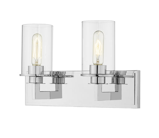 Z-Lite Canada - Two Light Vanity - Savannah - Chrome- Union Lighting Luminaires Decor