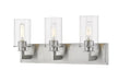 Z-Lite Canada - Three Light Vanity - Savannah - Brushed Nickel- Union Lighting Luminaires Decor