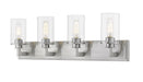 Z-Lite Canada - Four Light Vanity - Savannah - Brushed Nickel- Union Lighting Luminaires Decor