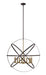 Z-Lite Canada - Ten Light Chandelier - Cavallo - Hammered Bronze + Olde Brass- Union Lighting Luminaires Decor