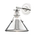 Hudson Valley Canada - One Light Wall Sconce - Metal No. 2 - Polished Nickel- Union Lighting Luminaires Decor