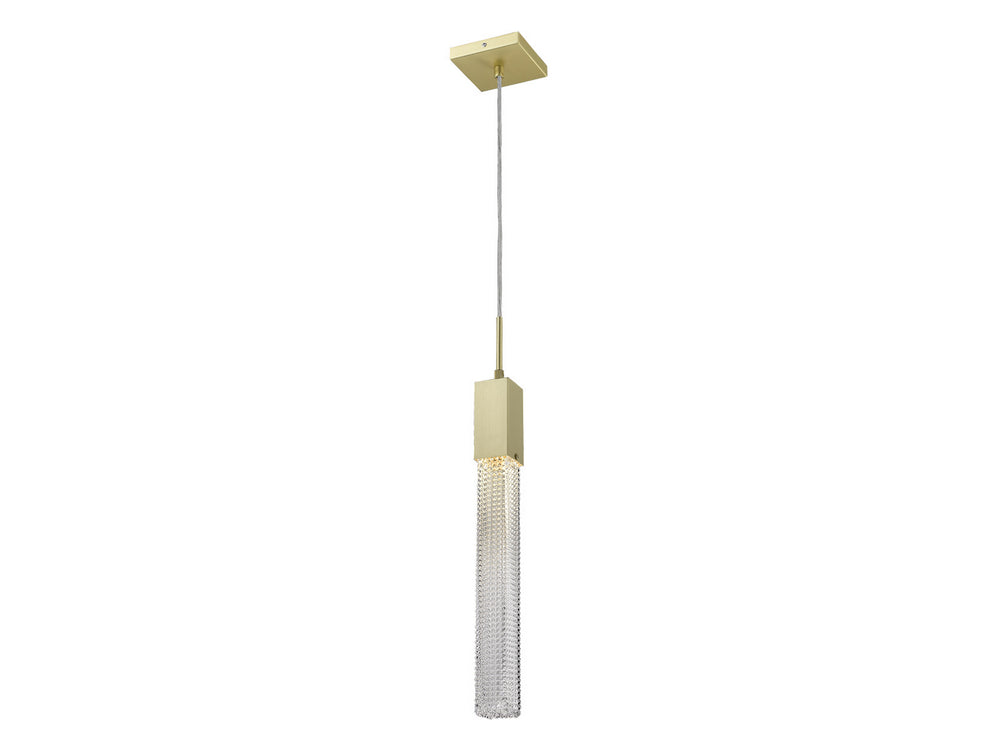 Avenue Lighting - LED Pendant - Boa - Brushed Brass- Union Lighting Luminaires Decor