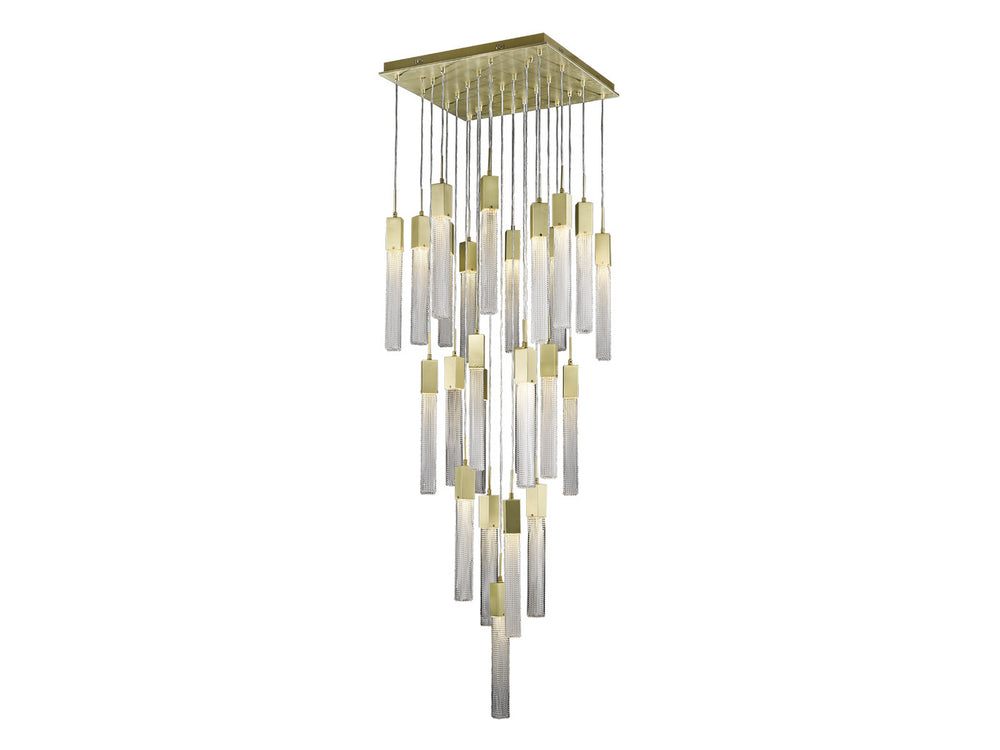 Avenue Lighting - LED Pendant - Boa - Brushed Brass- Union Lighting Luminaires Decor