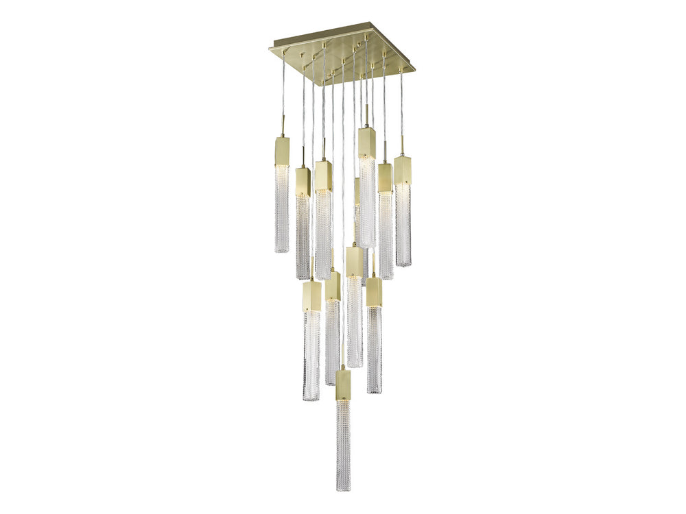 Avenue Lighting - LED Pendant - Boa - Brushed Brass- Union Lighting Luminaires Decor