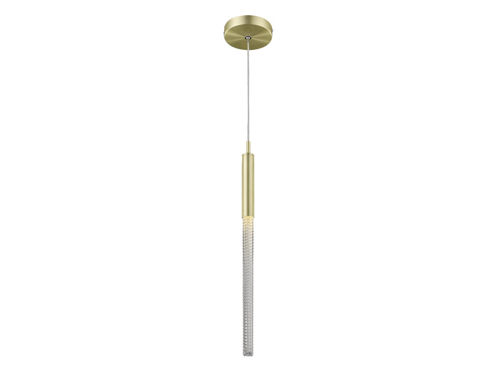 Avenue Lighting - LED Pendant - Main St. - Brushed Brass- Union Lighting Luminaires Decor