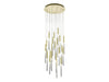 Avenue Lighting - LED Pendant - Main St. - Brushed Brass- Union Lighting Luminaires Decor