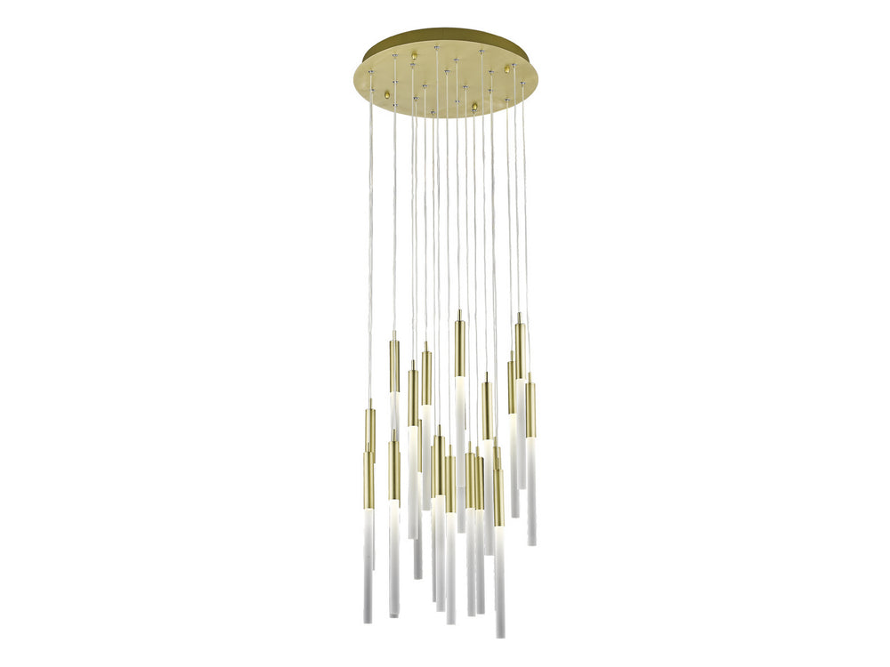 Avenue Lighting - LED Pendant - Main St. - Brushed Brass- Union Lighting Luminaires Decor