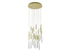 Avenue Lighting - LED Pendant - Main St. - Brushed Brass- Union Lighting Luminaires Decor