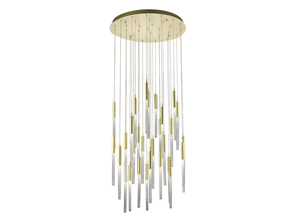 Avenue Lighting - LED Pendant - Main St. - Brushed Brass- Union Lighting Luminaires Decor