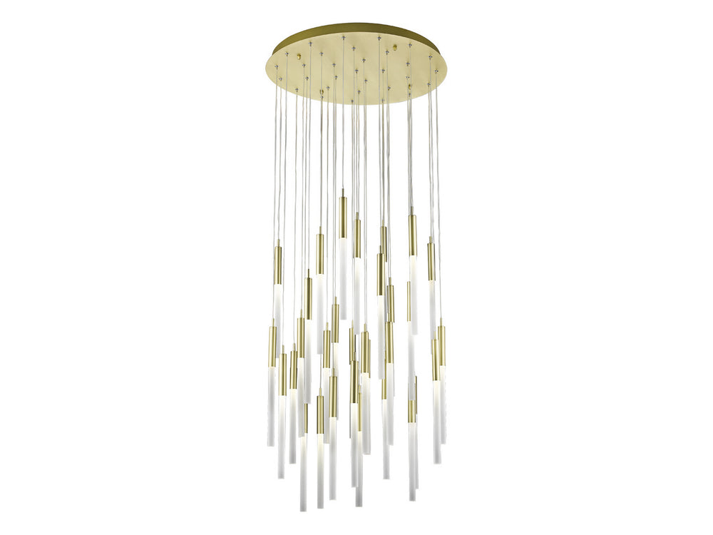 Avenue Lighting - LED Pendant - Main St. - Brushed Brass- Union Lighting Luminaires Decor
