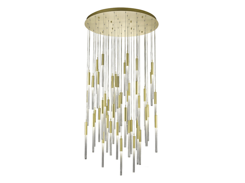 Avenue Lighting - LED Pendant - Main St. - Brushed Brass- Union Lighting Luminaires Decor