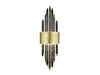 Avenue Lighting - LED Wall Sconce - Aspen - Hammered Brush Brass- Union Lighting Luminaires Decor
