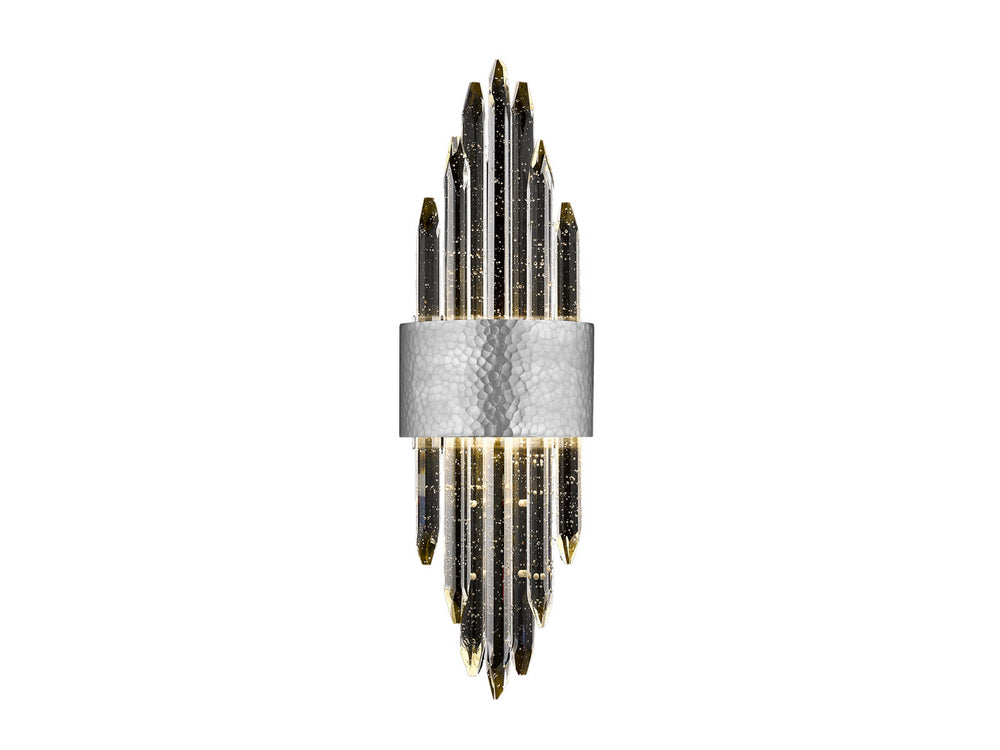 Avenue Lighting - LED Wall Sconce - Aspen - Hammered Polished Nickel- Union Lighting Luminaires Decor