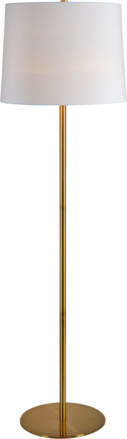 Renwil Canada - One Light Floor Lamp - Radison - Antique Brass- Union Lighting Luminaires Decor