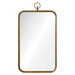 Renwil Canada - Mirror - Coburg - Brass- Union Lighting Luminaires Decor