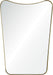 Renwil Canada - Mirror - Tufa - Gold- Union Lighting Luminaires Decor