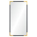 Renwil Canada - Mirror - Osmond - Gold Leaf, Black- Union Lighting Luminaires Decor