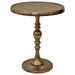 Renwil Canada - Accent Table - Romina Brass - Antiqued Brass- Union Lighting Luminaires Decor