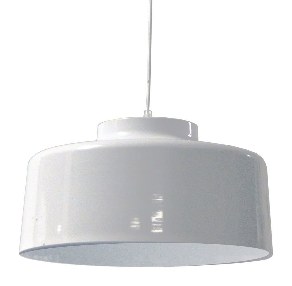 Dainolite Canada - One Light Pendant - Kup - White- Union Lighting Luminaires Decor