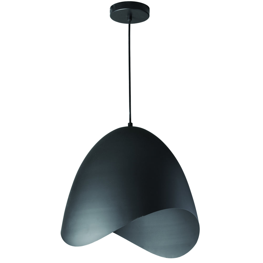 Dainolite Canada - One Light Pendant - Myra - Black- Union Lighting Luminaires Decor