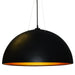 Dainolite Canada - Three Light Pendant - Black- Union Lighting Luminaires Decor