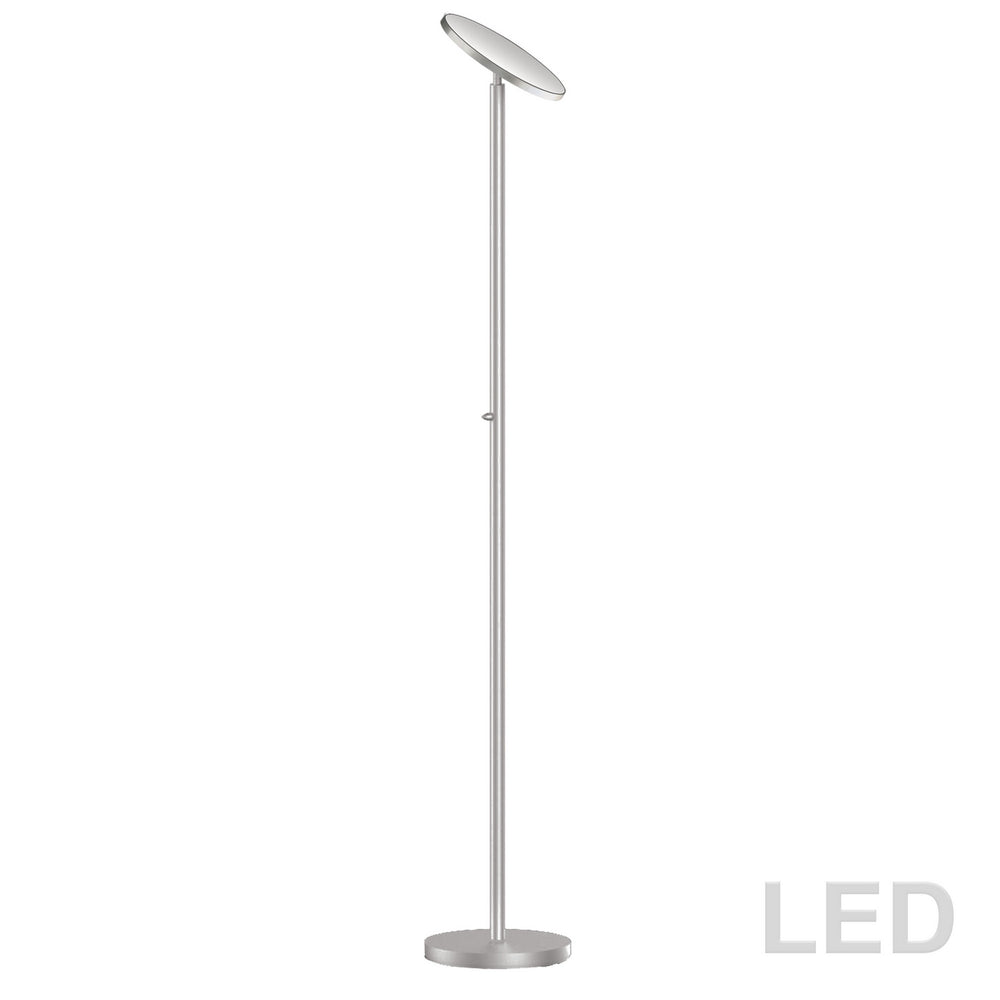 Dainolite Canada - LED Torchier - Satin Chrome- Union Lighting Luminaires Decor