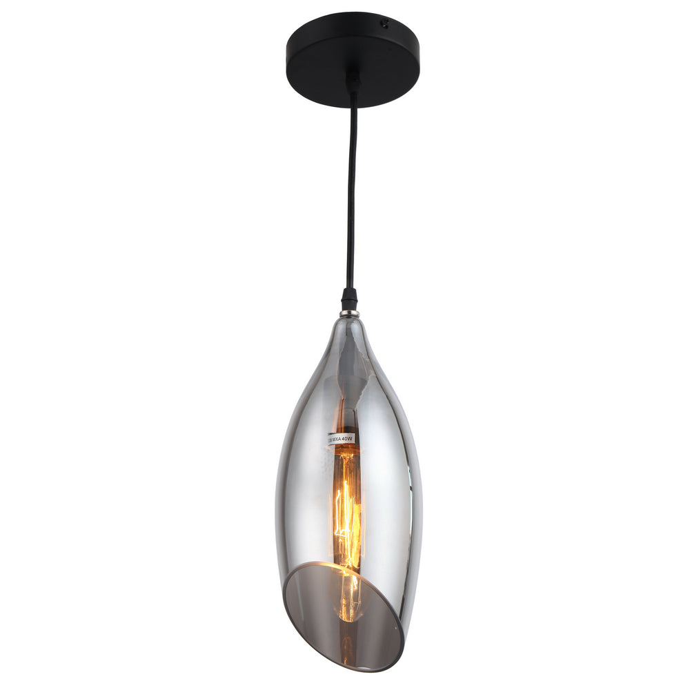 Dainolite Canada - One Light Pendant - Abba - Black- Union Lighting Luminaires Decor