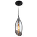 Dainolite Canada - One Light Pendant - Abba - Black- Union Lighting Luminaires Decor