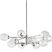 Dainolite Canada - 12 Light Pendant - Abii - Polished Chrome- Union Lighting Luminaires Decor