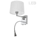 Dainolite Canada - One Light Wall Sconce - Polished Chrome- Union Lighting Luminaires Decor