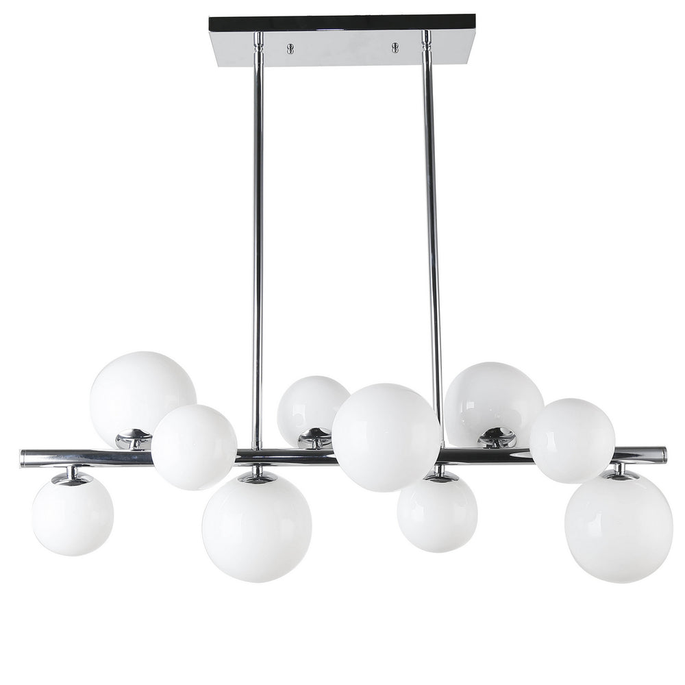 Dainolite Canada - Ten Light Pendant - Glasgow - Polished Chrome- Union Lighting Luminaires Decor