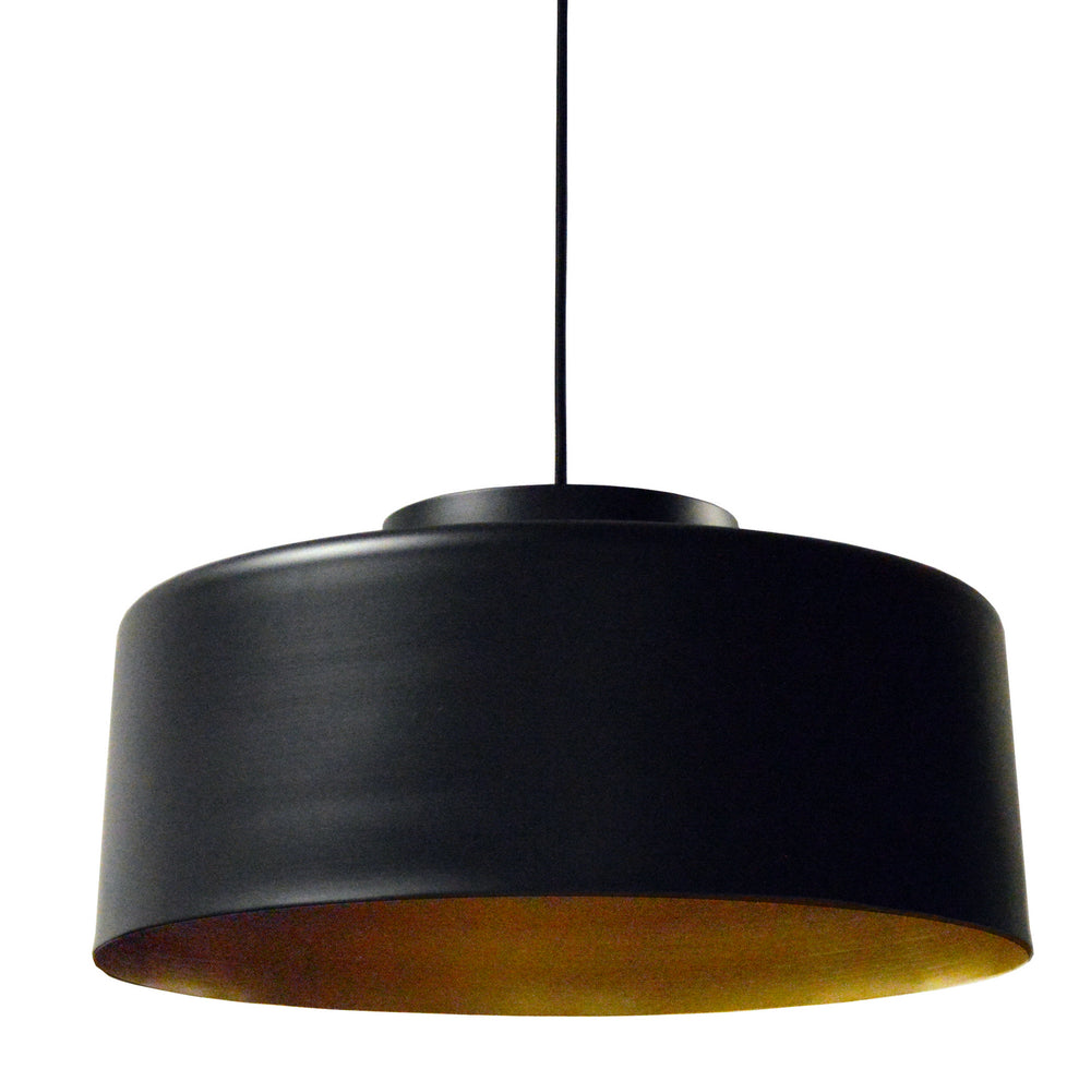 Dainolite Canada - One Light Pendant - Kup - Black- Union Lighting Luminaires Decor