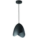 Dainolite Canada - One Light Pendant - Myra - Black- Union Lighting Luminaires Decor
