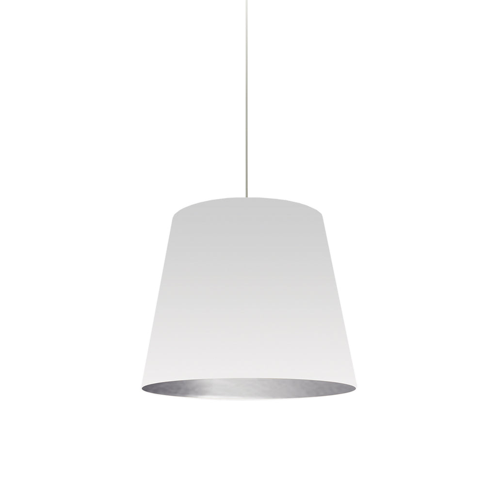 Dainolite Canada - One Light Pendant - Oversized Drum - White- Union Lighting Luminaires Decor