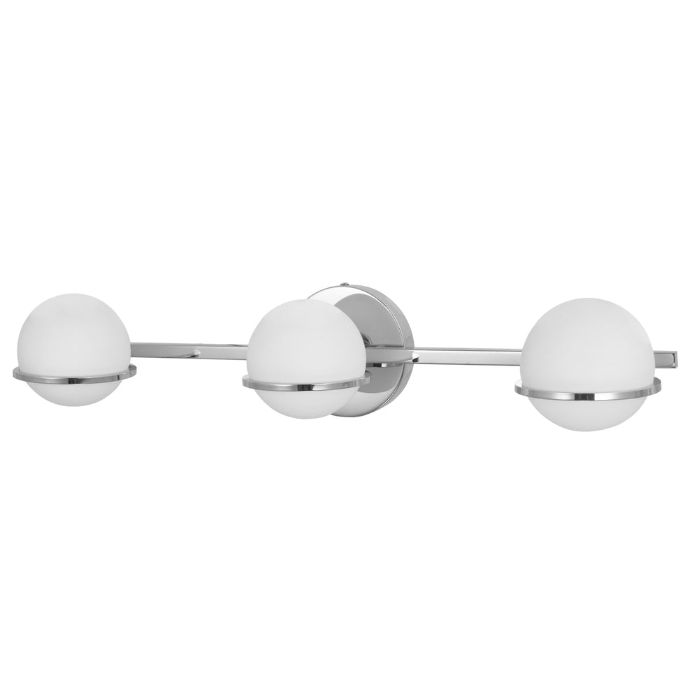 Dainolite Canada - Three Light Vanity Fixture - Sofia - Polished Chrome- Union Lighting Luminaires Decor