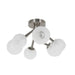Dainolite Canada - Six Light Semi Flush Mount - Tanglewood - Satin Chrome- Union Lighting Luminaires Decor