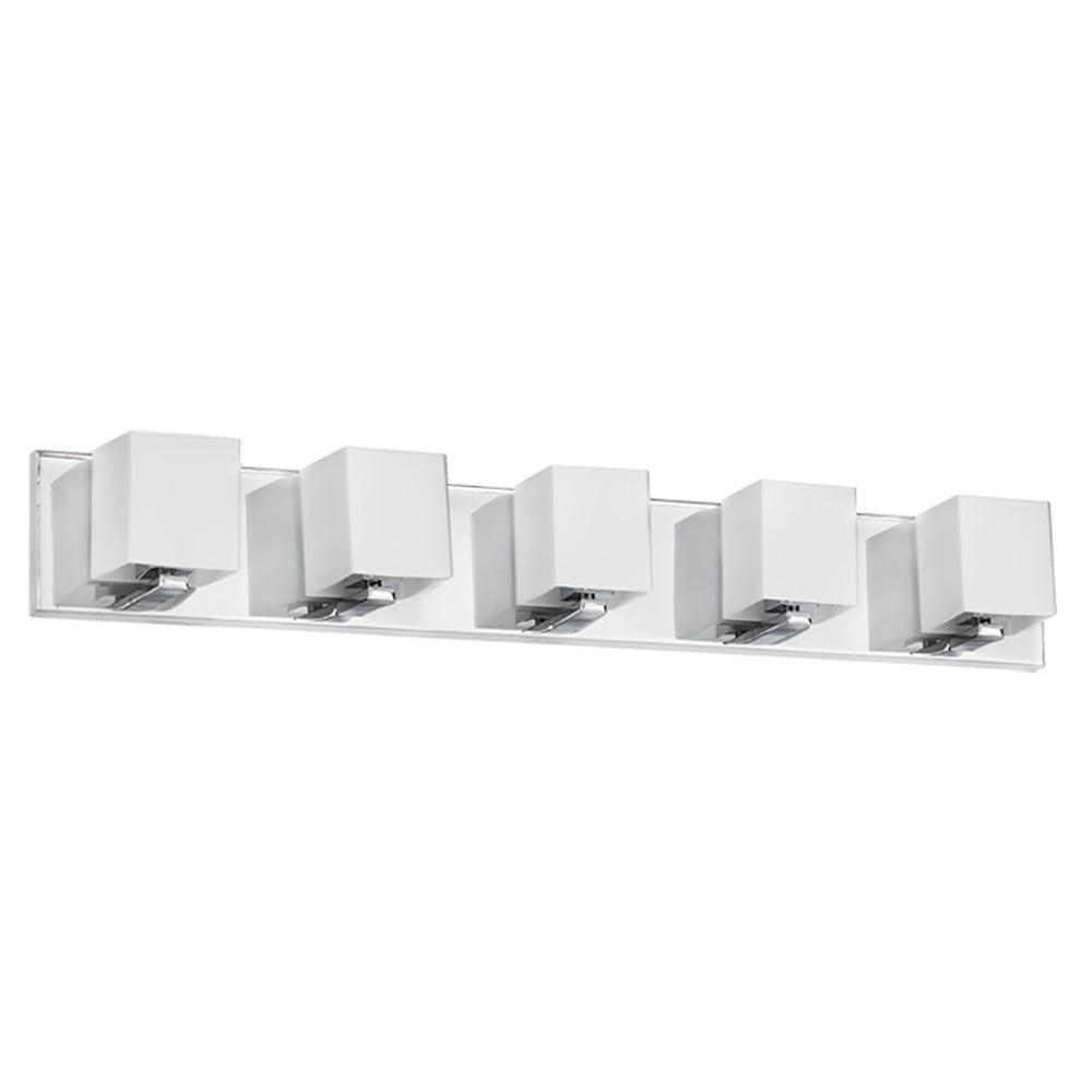 Dainolite Canada - Five Light Vanity - Verona - Polished Chrome- Union Lighting Luminaires Decor