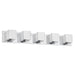 Dainolite Canada - Five Light Vanity - Verona - Polished Chrome- Union Lighting Luminaires Decor
