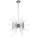 Dainolite Canada - 12 Light Chandelier - Vela - Polished Chrome- Union Lighting Luminaires Decor