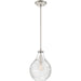 Quoizel - One Light Mini Pendant - Genie - Brushed Nickel- Union Lighting Luminaires Decor