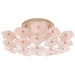 Visual Comfort Signature Canada - Three Light Flush Mount - Leighton - Polished Nickel- Union Lighting Luminaires Decor