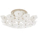 Visual Comfort Signature Canada - Three Light Flush Mount - Leighton - Polished Nickel- Union Lighting Luminaires Decor
